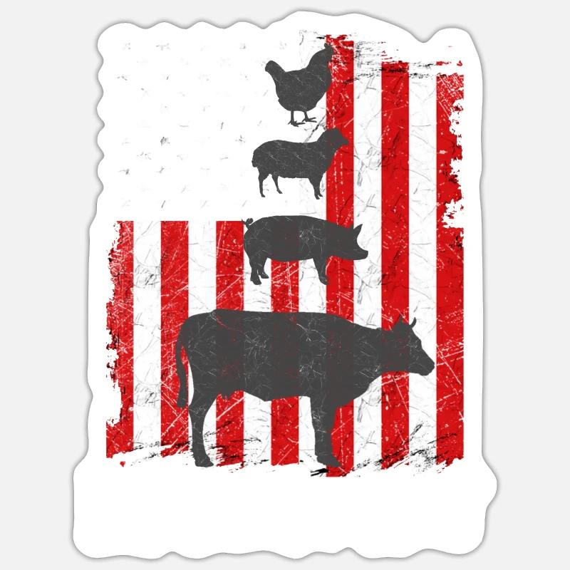 Das würde ich rauchen - Sticker Größe S (10 x 10 cm) - Mattweiß