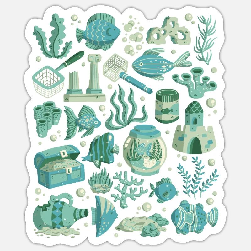 Sticker Größe S (10 x 10 cm) - 