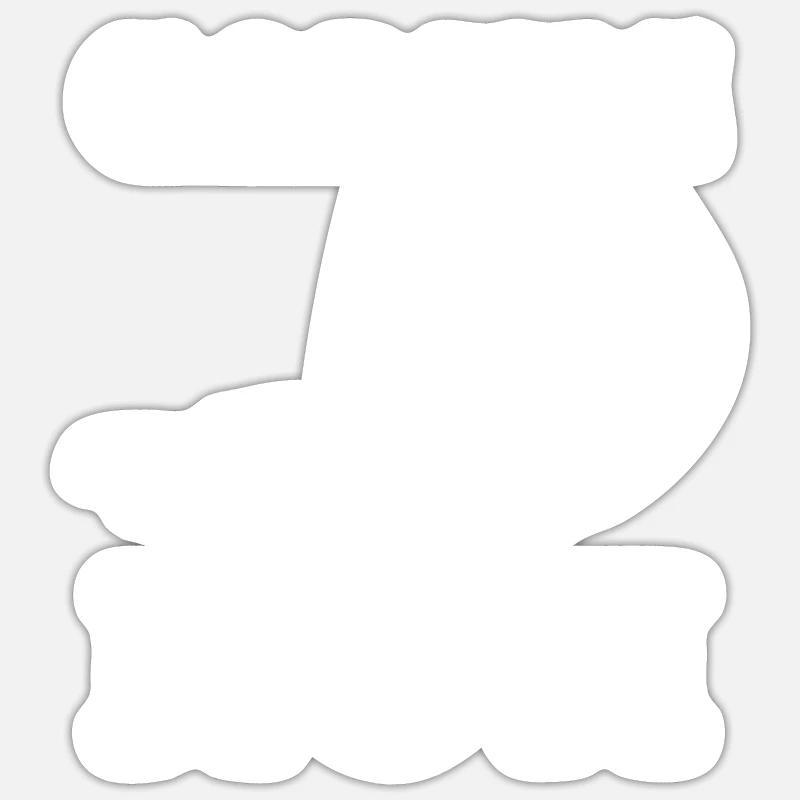 Entwickler Coder Programmierer Mutter - Sticker Größe S (10 x 10 cm) - Mattweiß