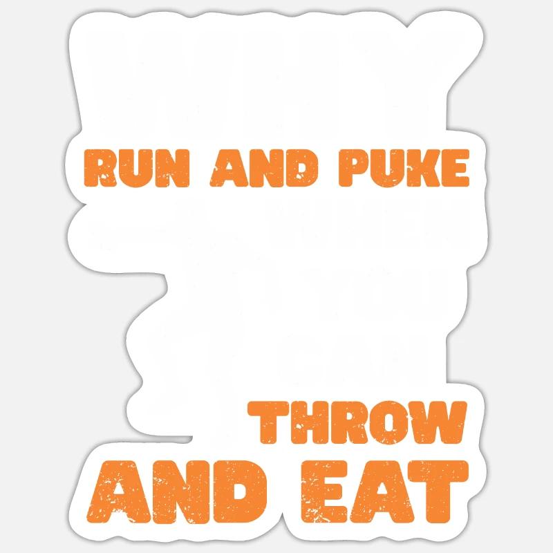 Diskuswerfer Geschenk Diskuswerfen Sticker Größe S (10 x 10 cm)