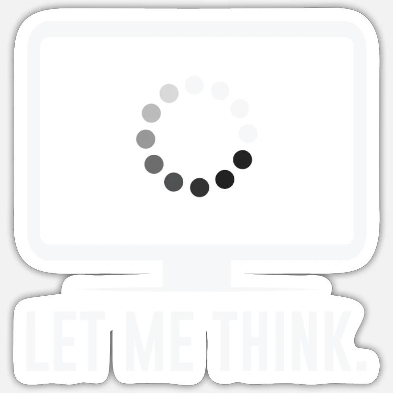 Computer Science Admin Programmer IT Coder Sticker size S (10 x 10 cm)