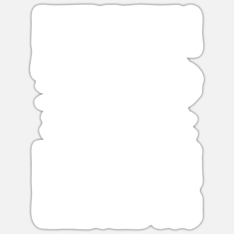 Plongeurs Plongée commerciale - Sticker taille S (10 x 10 cm) - blanc mat