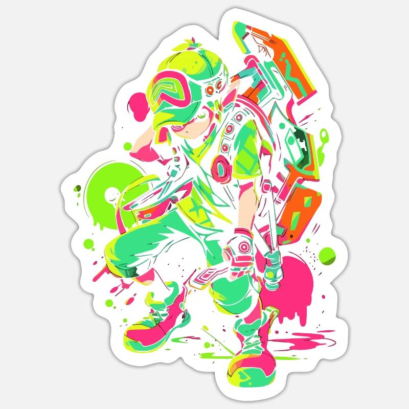 Sticker Größe S (10 x 10 cm) - 