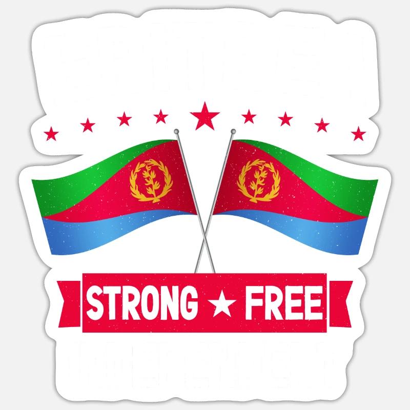 Eritrea Sticker size S (10 x 10 cm)