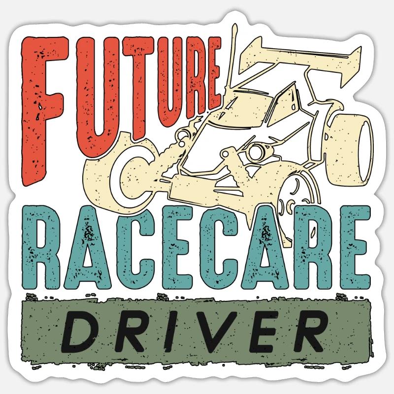RC Model Racing Future Racecare Driver Model Maker Sticker size S (10 x 10 cm)