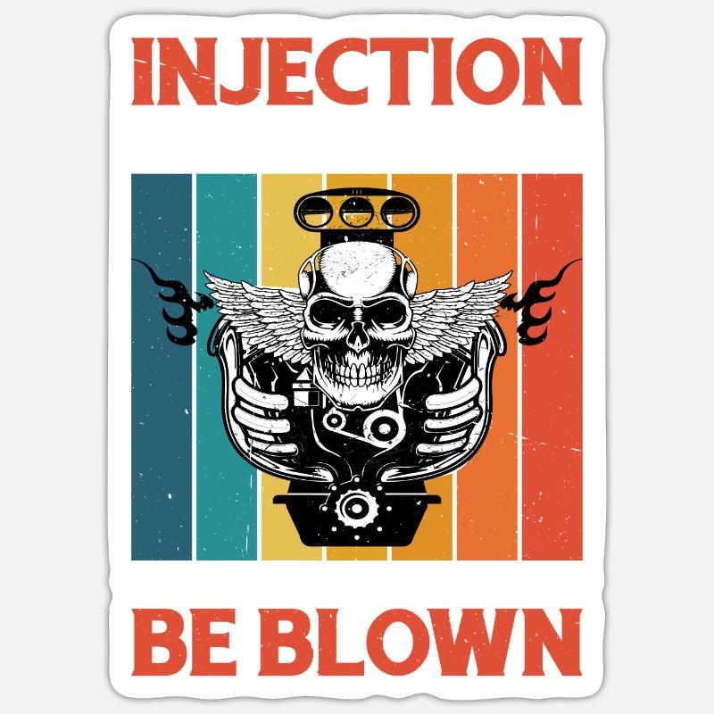Injection Is Nice But I'd Rather Be Blown 5 Sticker size S (10 x 10 cm)