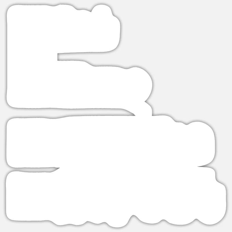Chai Tea - Sticker size S (10 x 10 cm) - white matte