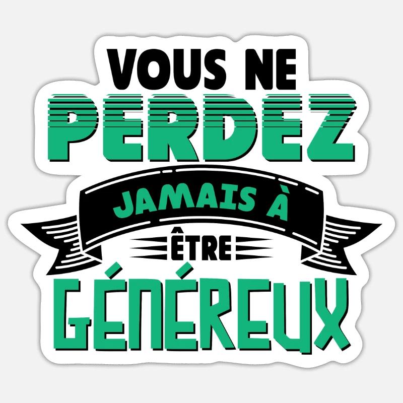 Sticker taille S (10 x 10 cm) - 