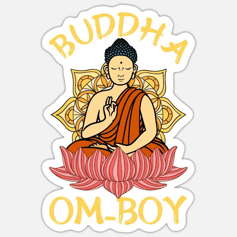 Buddhism Buddhist Sticker size S (10 x 10 cm)