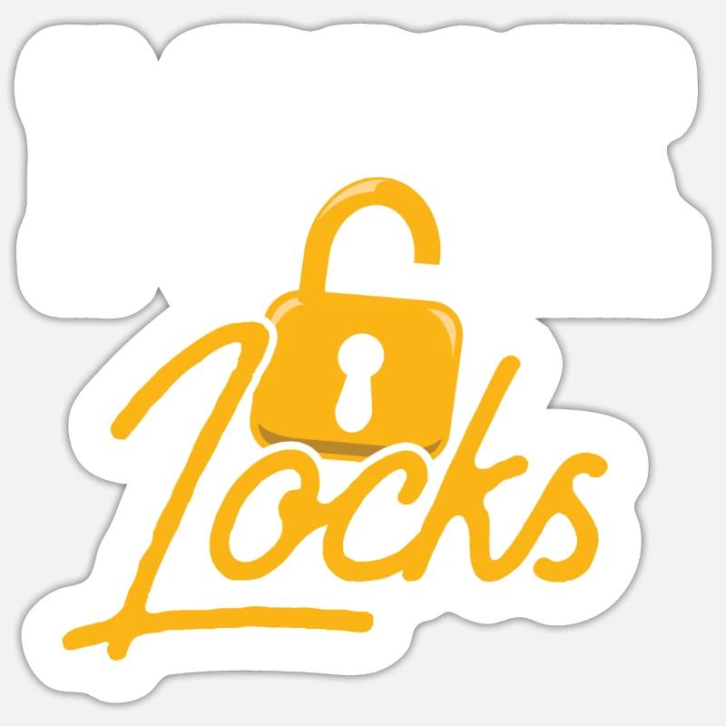 I Pick Locks Lock Lock Picking Knacker Sticker taille S (10 x 10 cm)