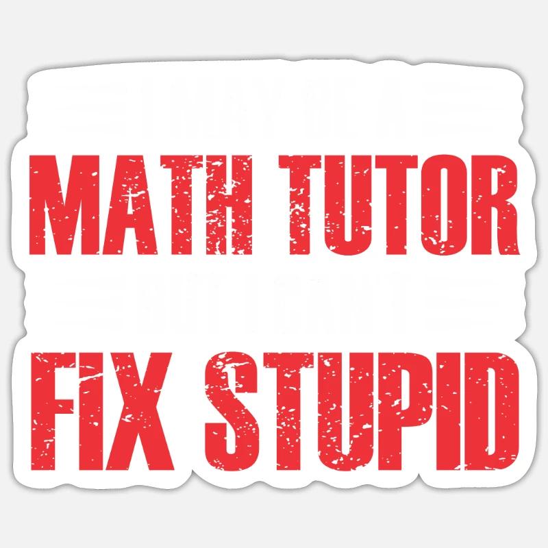 Tutor Gift Tutor - Sticker size S (10 x 10 cm) - white matte