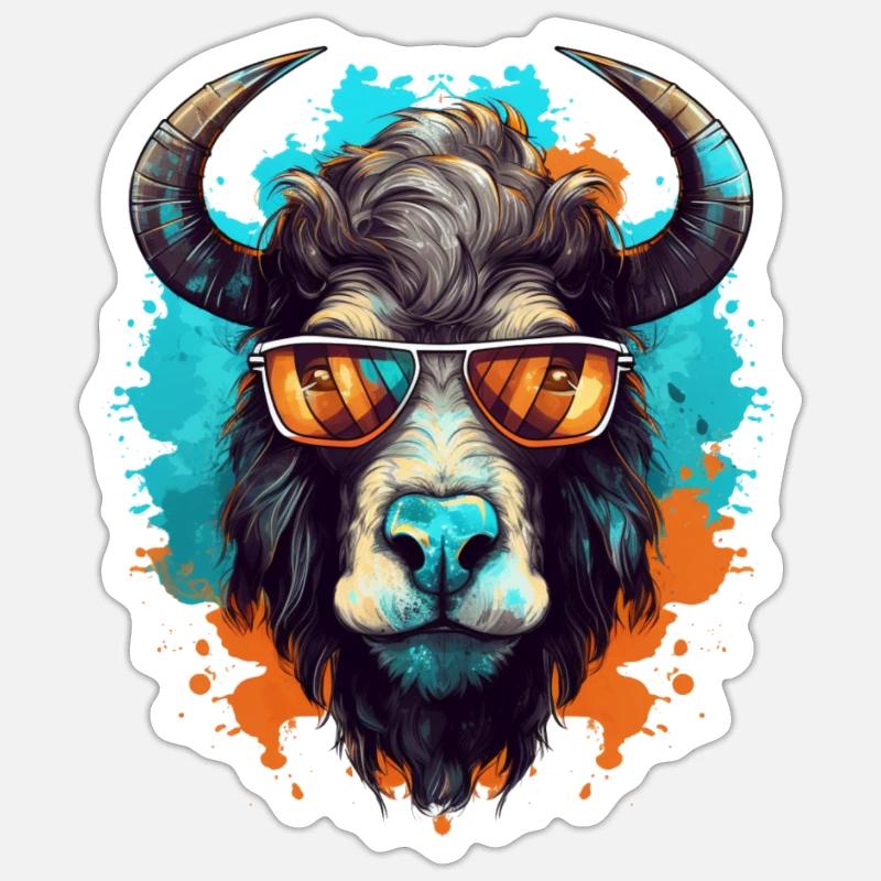 Sticker taille S (10 x 10 cm) - 