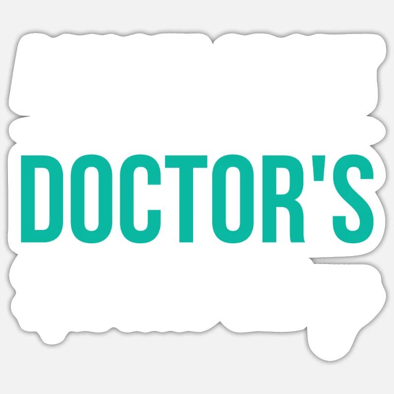Coding Specialist Ask Me About Doctors Handwriting Sticker size S (10 x 10 cm)