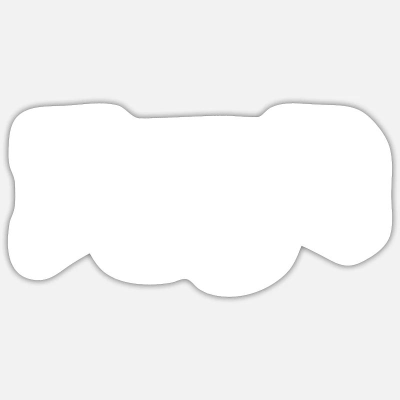 FIELD DAY - Outdoors - Sticker size S (10 x 10 cm) - white matte