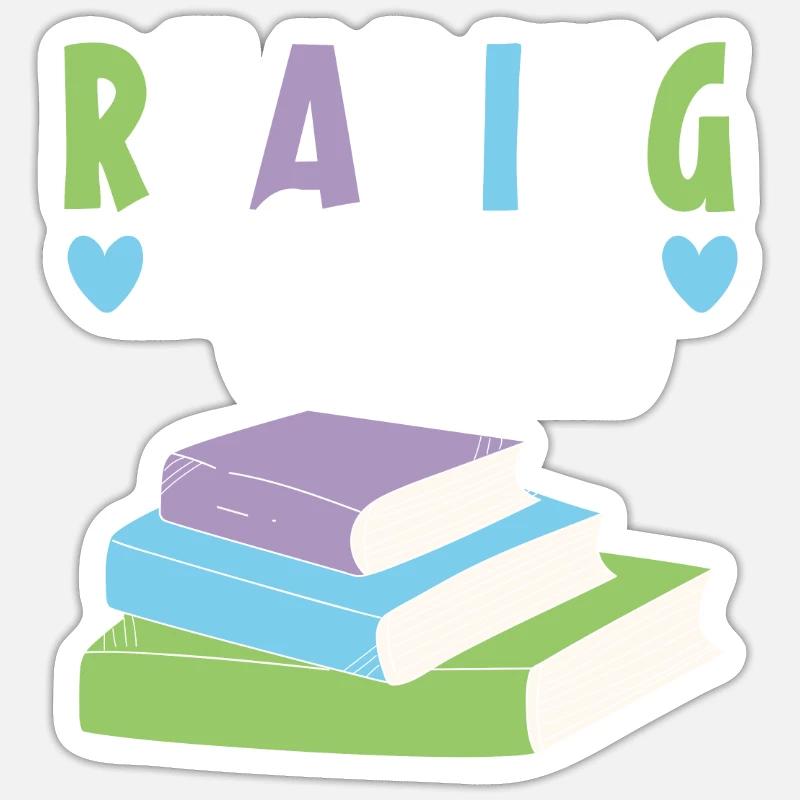 Lesen oder nicht lesen - eine dumme Frage Sticker Größe S (10 x 10 cm)