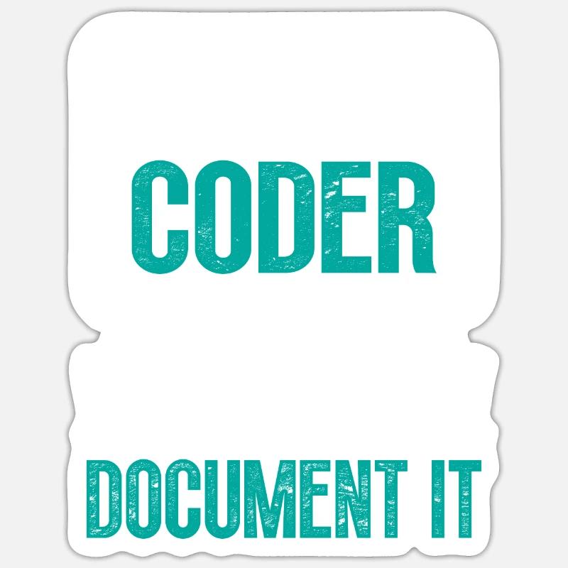 Codeur médical spécialisé en codage Sticker taille S (10 x 10 cm)