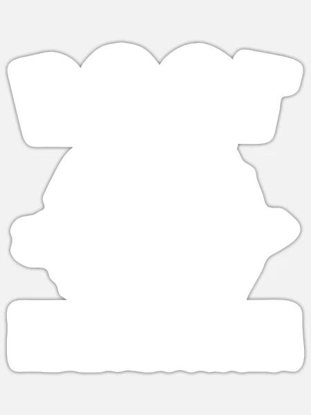Boot Kapitän booten Geschenk - Sticker Größe S (10 x 10 cm) - Mattweiß