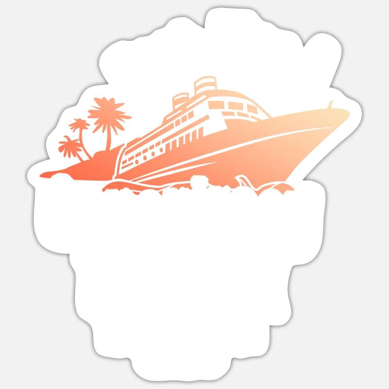 Noah war ein Verschwörungstheoretiker und es regnete - Sticker Größe S (10 x 10 cm) - Mattweiß