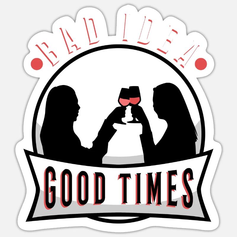Sticker Größe S (10 x 10 cm) - 