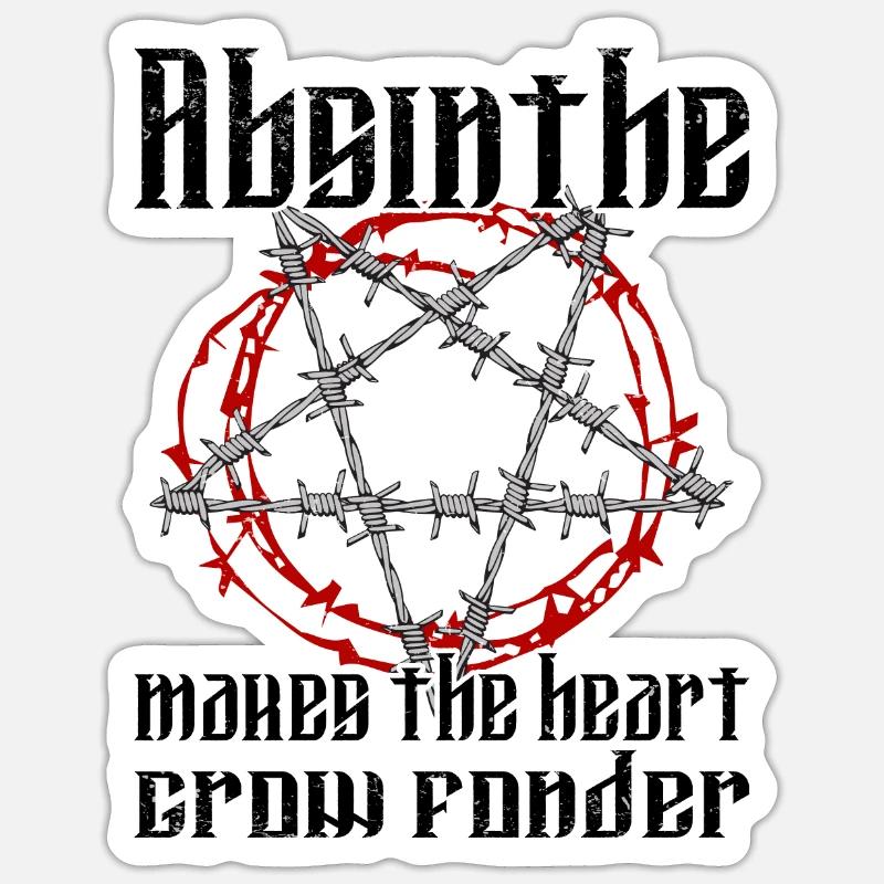 Satan Beelzebub Devil Gothic Pentagram Mystical Sticker size S (10 x 10 cm)
