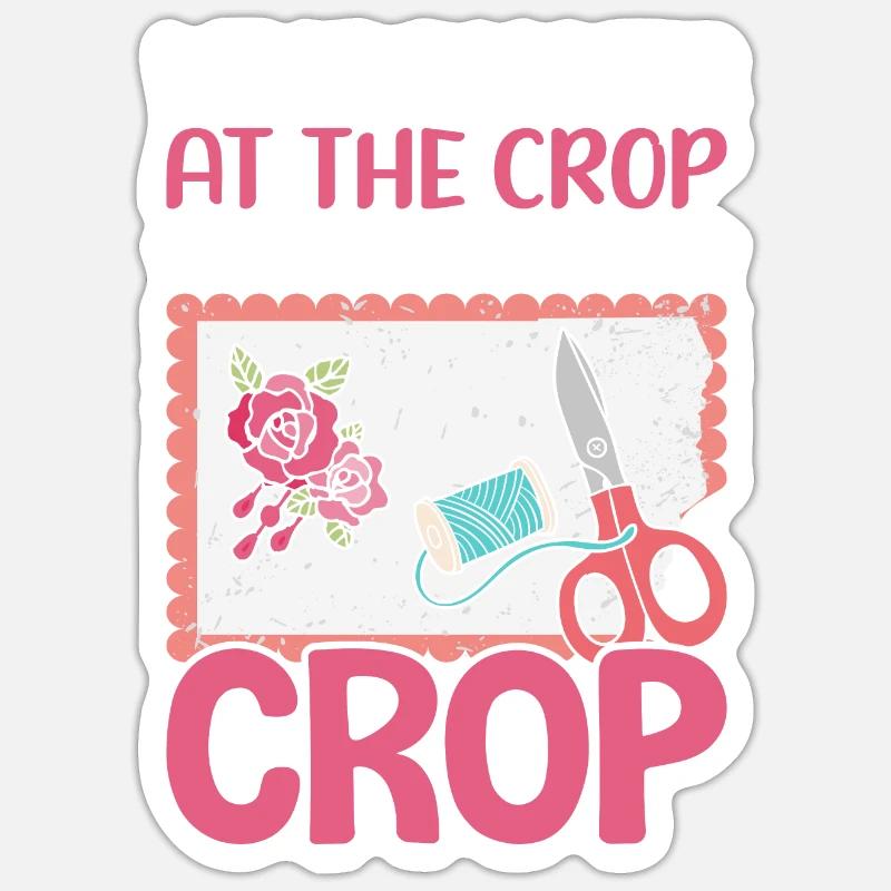 Scrapbooking Scrapbooker - Sticker size S (10 x 10 cm) - white matte