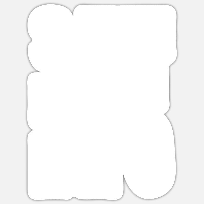 Sticker Größe S (10 x 10 cm) - 