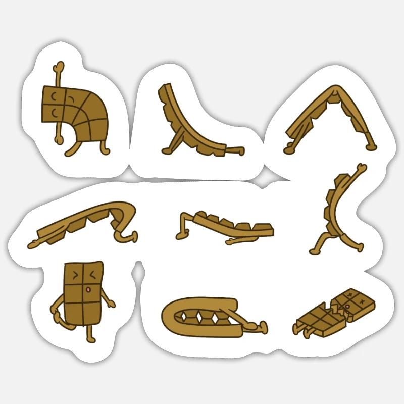 Sticker Größe S (10 x 10 cm) - 