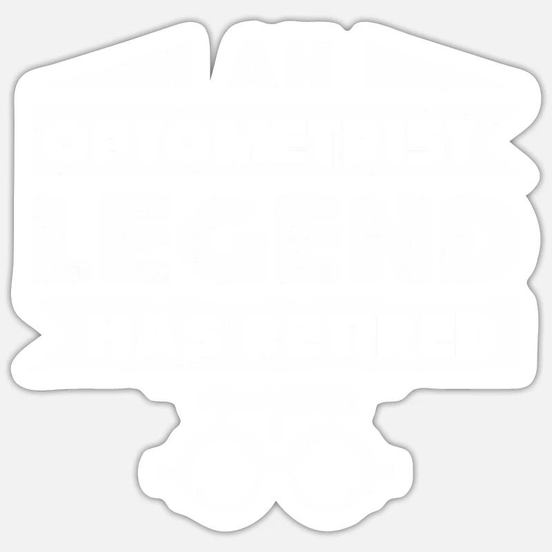 Optician Gift Optometry Sticker size S (10 x 10 cm)