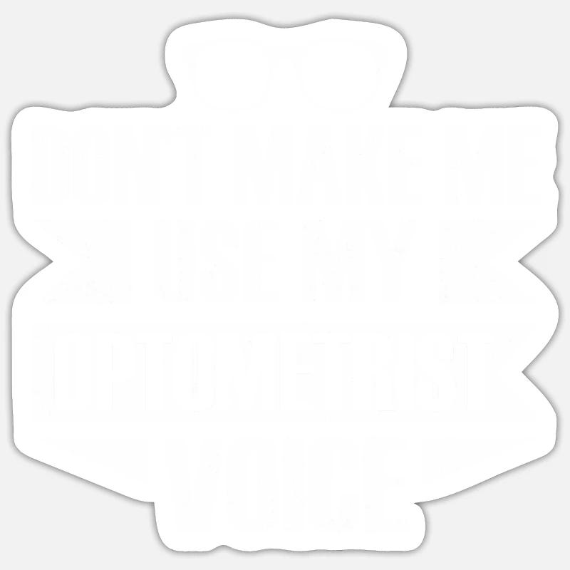 Optician Gift Optometry Sticker size S (10 x 10 cm)