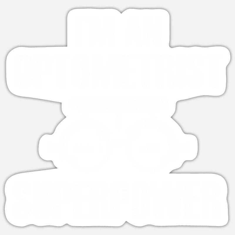 Optician Gift Optometry Sticker size S (10 x 10 cm)