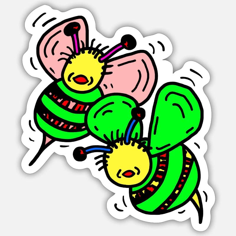 Sticker taille S (10 x 10 cm) - 