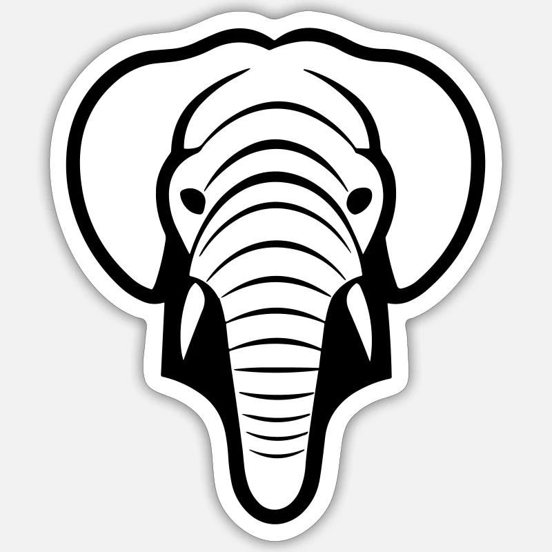 Sticker Größe S (10 x 10 cm) - 