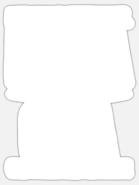 Ich Habe Zwei Titel Papa Und Opa - Sticker Größe S (10 x 10 cm) - Mattweiß