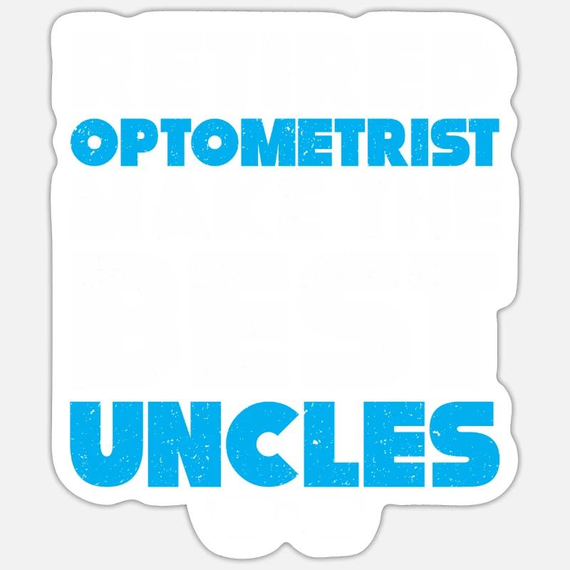 Optician Gift Optometry Sticker size S (10 x 10 cm)