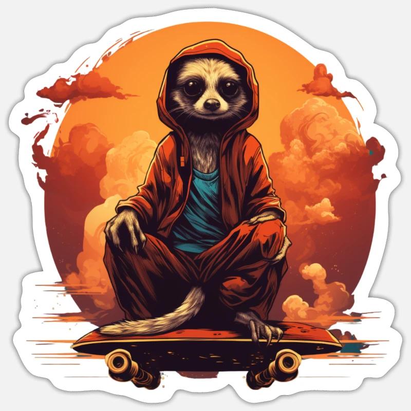 Sticker taille S (10 x 10 cm) - 