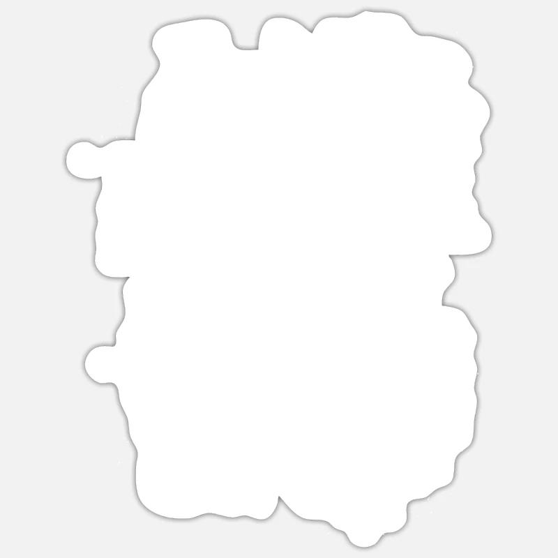 Ich bin nicht wie eine normale Mutter, ich bin ein Sticker Größe S (10 x 10 cm)