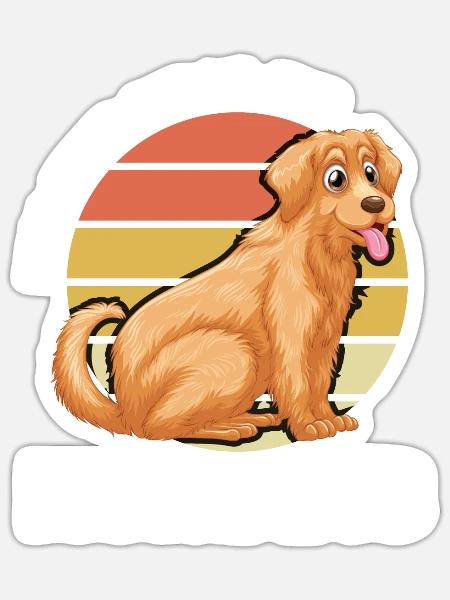 Dogs Never Bite Me Just Humans - Sticker Größe S (10 x 10 cm) - Mattweiß