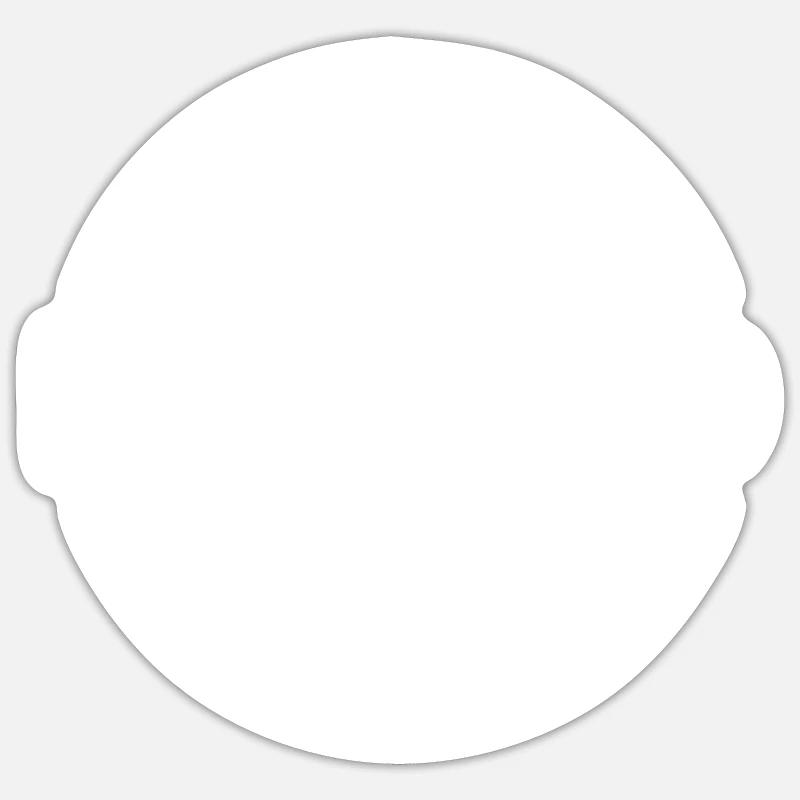 Retired Squash - Sticker size S (10 x 10 cm) - white matte