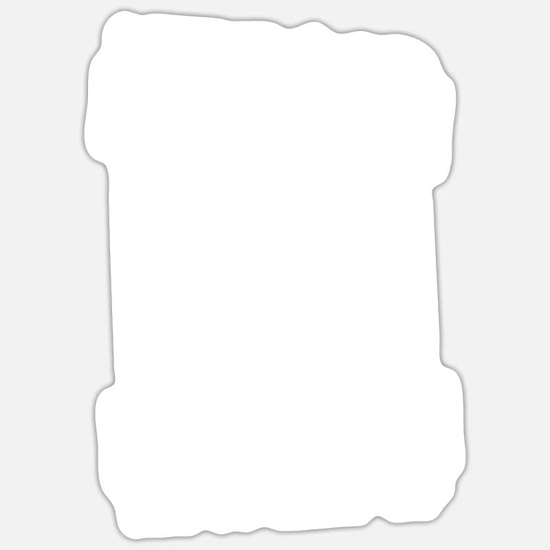 Karaté - Sticker taille S (10 x 10 cm) - blanc mat