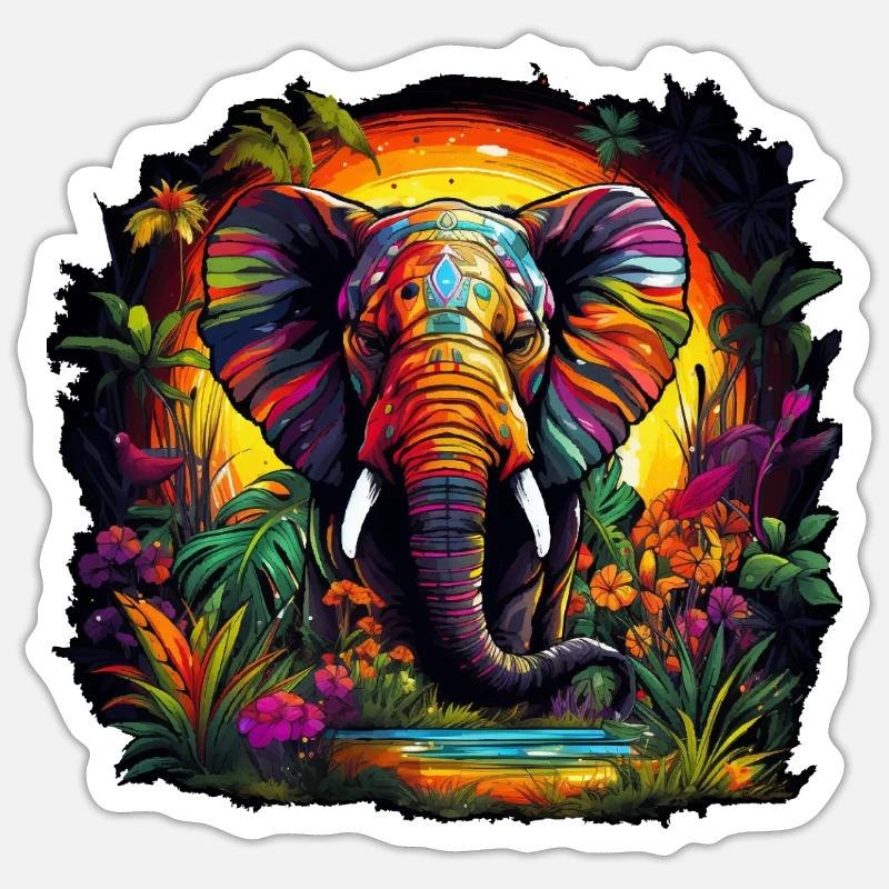 Sticker taille S (10 x 10 cm) - 