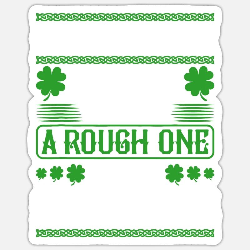 Liebe Leber heute wird eine harte sein, bleib stark Sticker Größe S (10 x 10 cm)