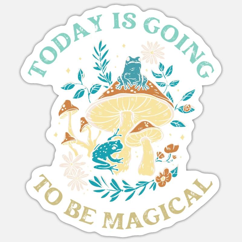 Heute wird es magisch Sticker Größe S (10 x 10 cm)