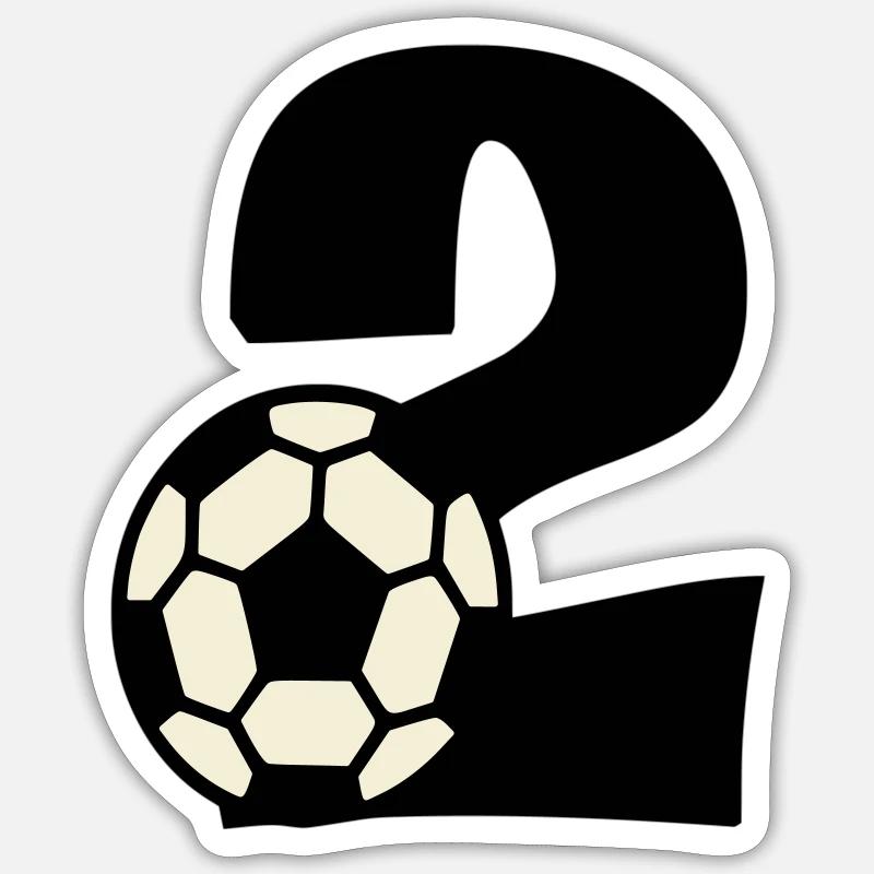 I'm already 2! Sticker size S (10 x 10 cm)