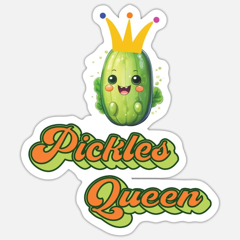 Cucumbers Sticker size S (10 x 10 cm)