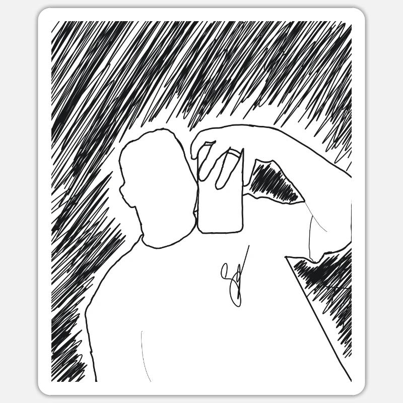 Sticker Größe S (10 x 10 cm) - 