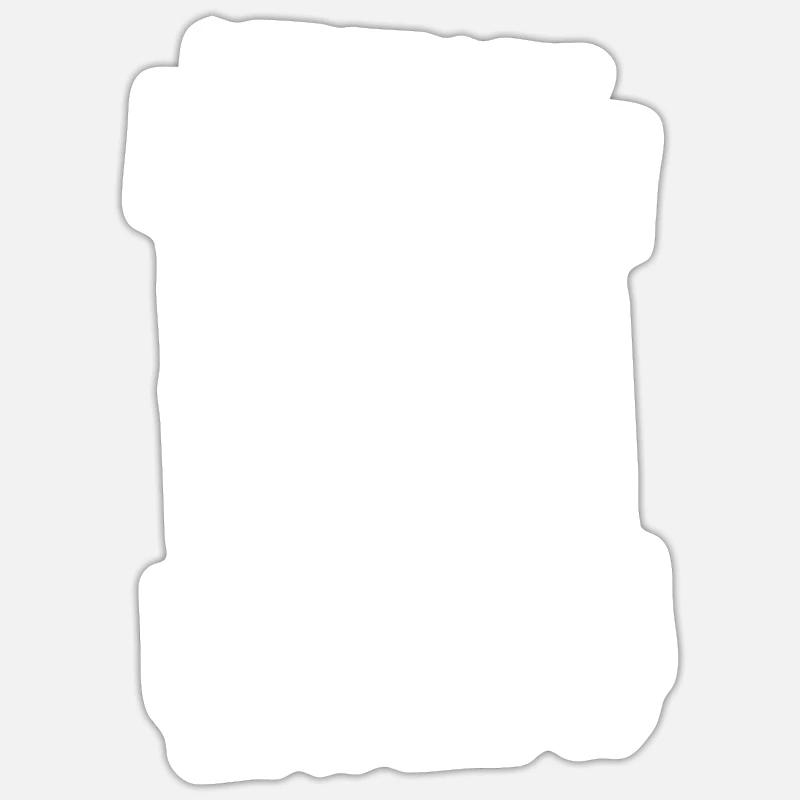 Cueilleurs de champignons Champignons - Sticker taille S (10 x 10 cm) - blanc mat