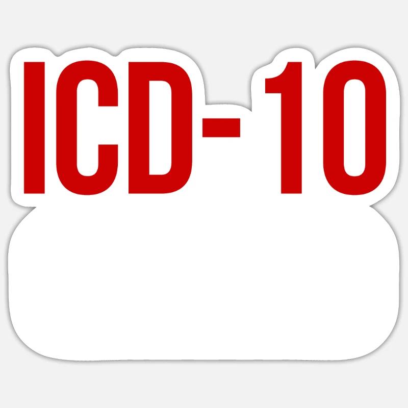 Medical Coder Profession Medical Sticker size S (10 x 10 cm)