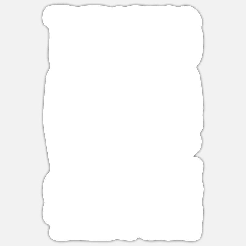 Fête - Sticker taille S (10 x 10 cm) - blanc mat