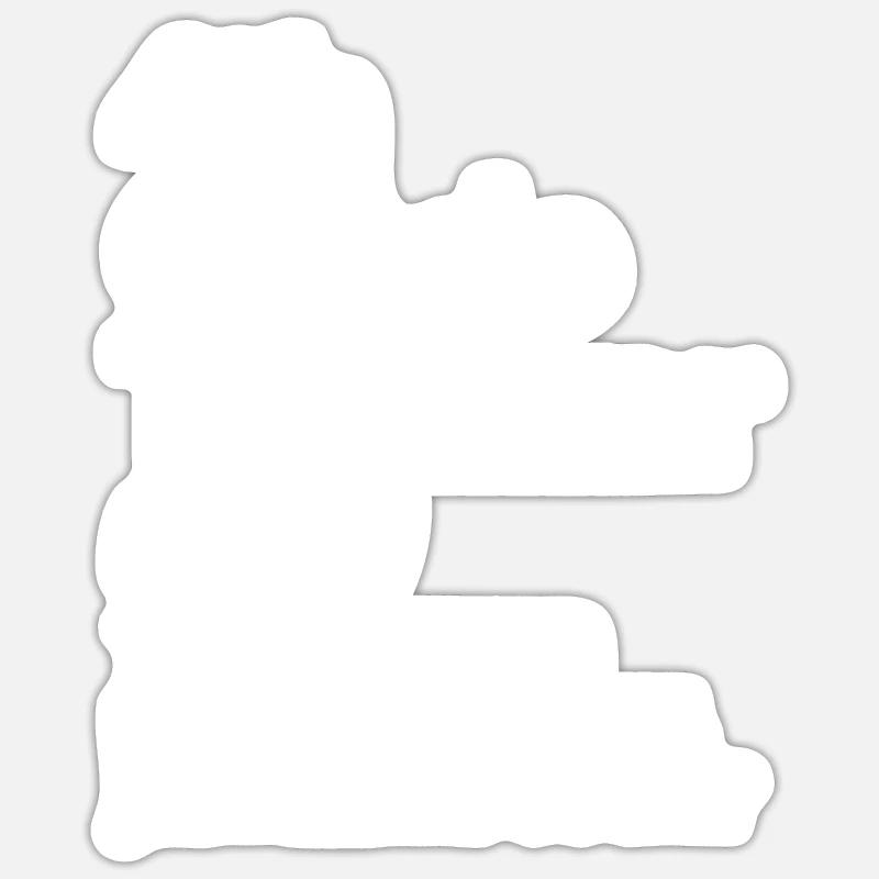 Définition de l’enseignant de 4e année Drôle de retour à l’écolec Sticker taille S (10 x 10 cm)