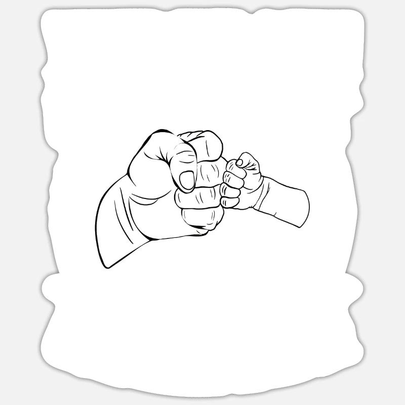 Sticker Größe S (10 x 10 cm) - 